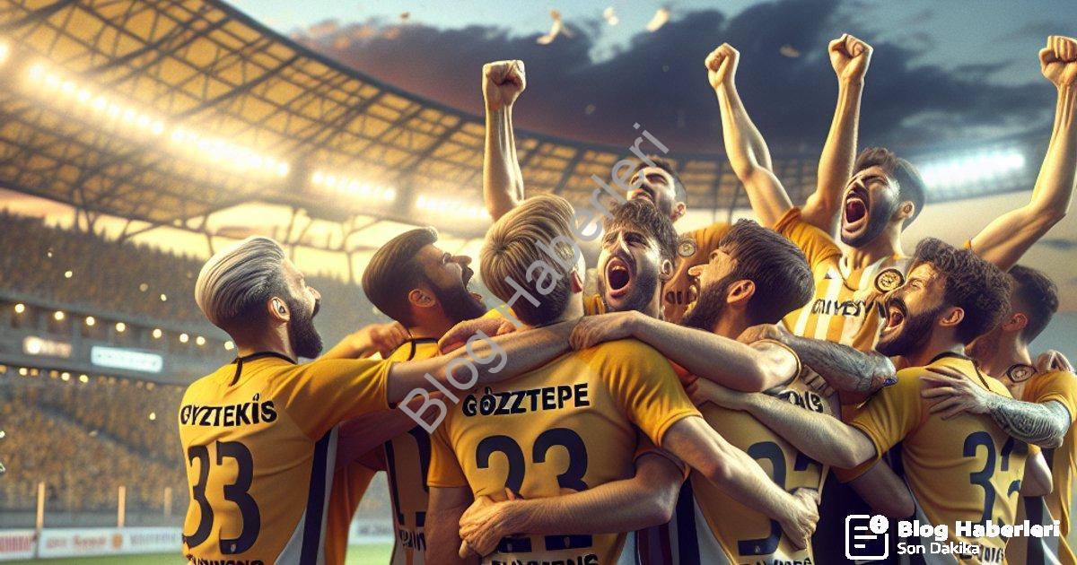 "Süper Lig'in Deplasman Fatihi Göztepe: Antalya'dan 3 Puanla Döndü" başlıklı haber için fotorealisti