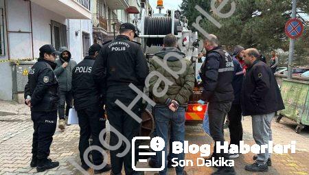 Uşak’ta Kanalizasyon Temizliğinde Dehşet Veren Bulgu: Cenin Çıkarıldı