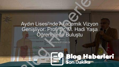 Aydın Lisesi’nden Akademik Bir Atılım: Öğrenciler Bilim Dünyasıyla Buluşuyor