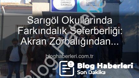 Sarıgöl Okullarında Farkındalık Seferberliği: Akran Zorbalığından Verimli Ders Çalışmaya Geniş Kapsamlı Eğitimler