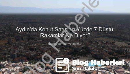 Aydın’da Konut Satışları Yüzde 7 Düştü: Kasım Ayı Detayları bloghaberleri.com.tr’de