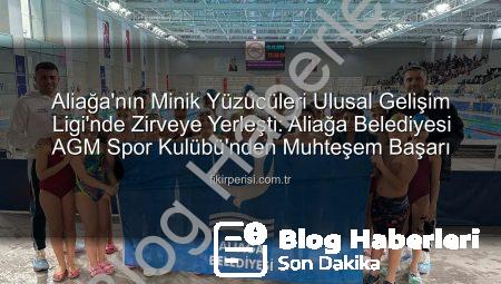 Aliağa’nın Parlayan Yıldızları: Minik Yüzücüler İzmir’de Zirveye Adım Attı!