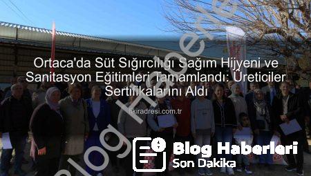 Ortaca’da Süt Sığırcılığı Hijyen Eğitimleri Tamamlandı: Üreticilere Hijyen ve Sanitasyon Sertifikaları Verildi