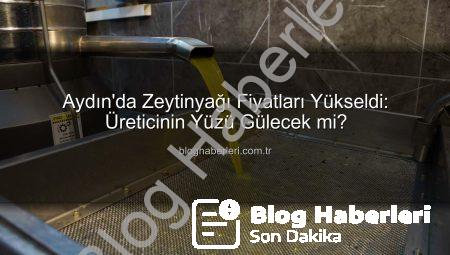 Aydın’da Zeytinyağı Fiyatları Yükseldi: Üreticinin Yüzü Gülecek mi?