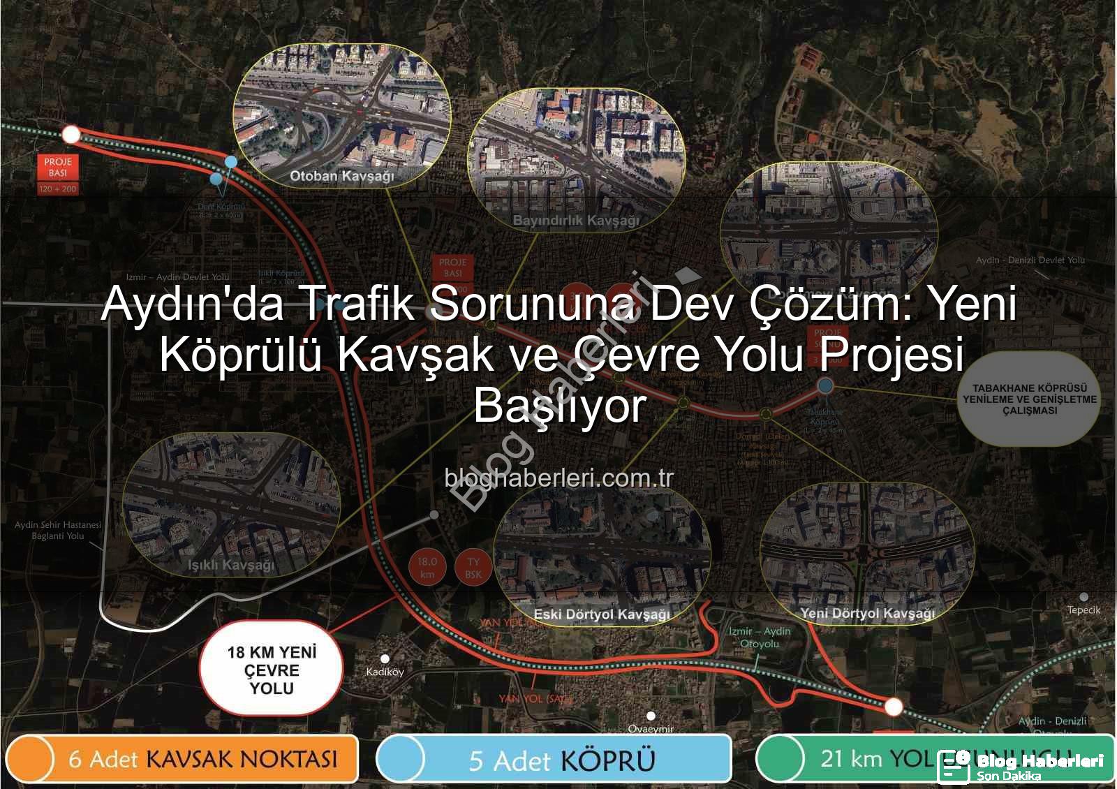 Aydın trafik sorunu - Aydın'da Trafik Sorununa Dev Çözüm: Yeni Köprülü Kavşak ve Çevre Yolu Projesi Başlıyor